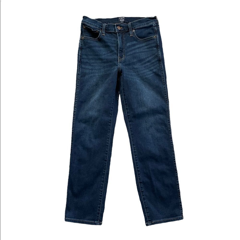 J. CREW High Rise Vintage Straight Jeans Size 27
